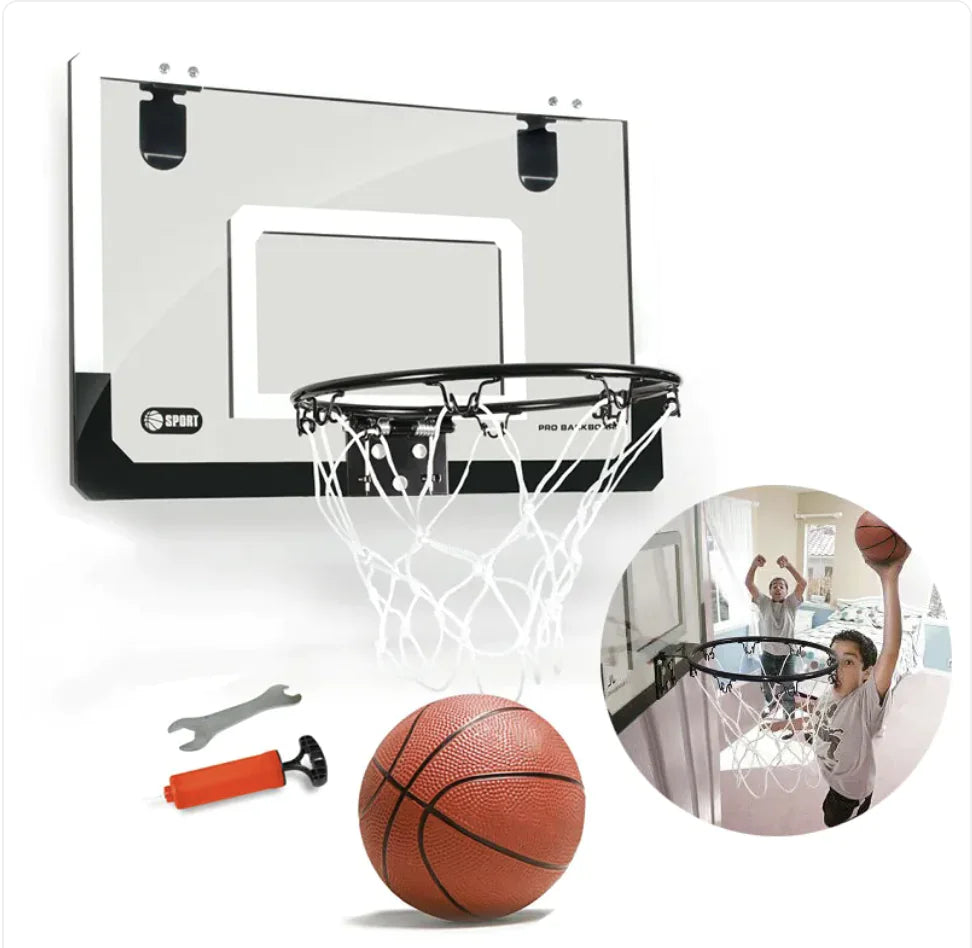 Wall-Mounted Basketball Hoop