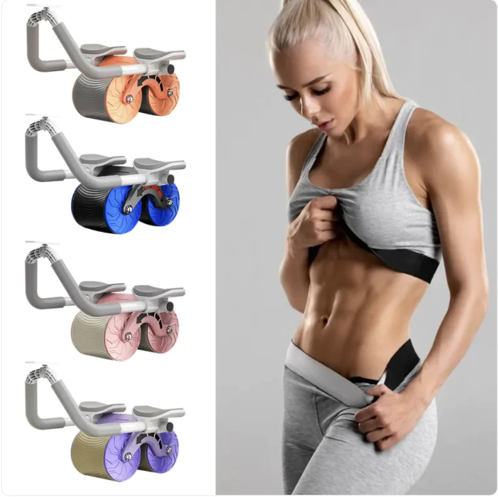 2-in-1 Ab Roller for Home Fitness